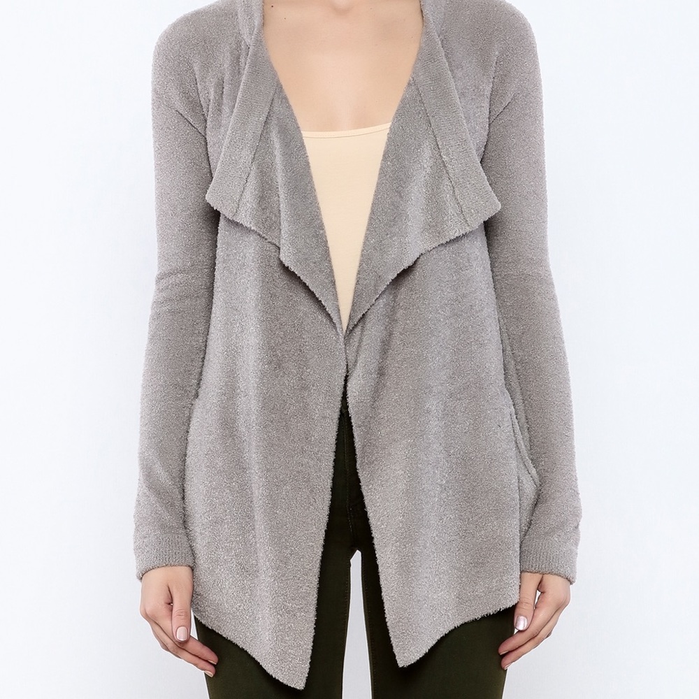 Barefoot Dreams Open Front Cardigan Sweater